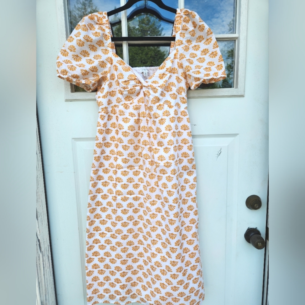 J crew midi dress